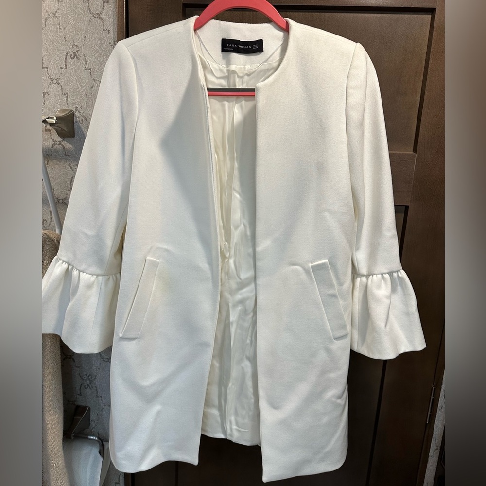 Zara Jacket, XS, white